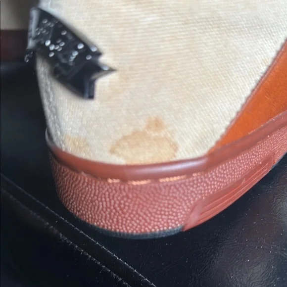 L.A.M.B. Tan and Brown Lace Up Boots - Picture 4 of 15